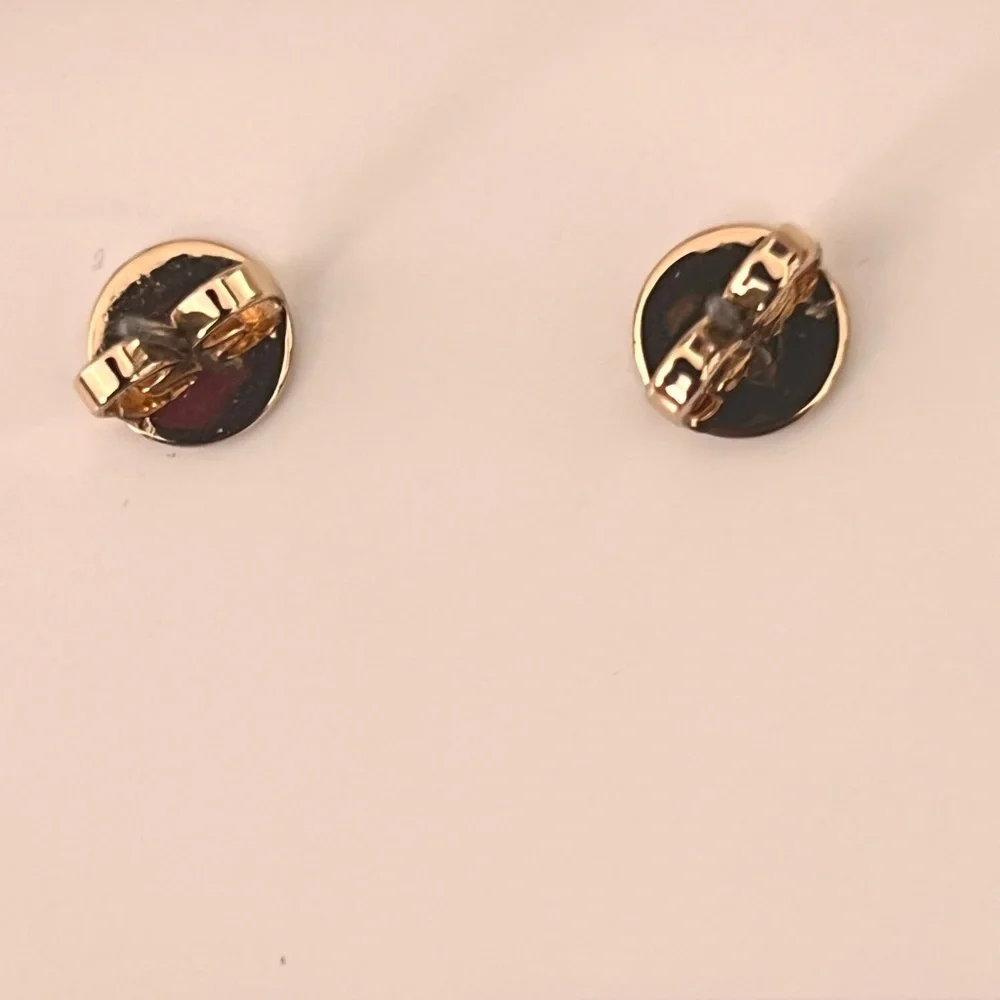 TORY BURCH• Small Logo Earrings